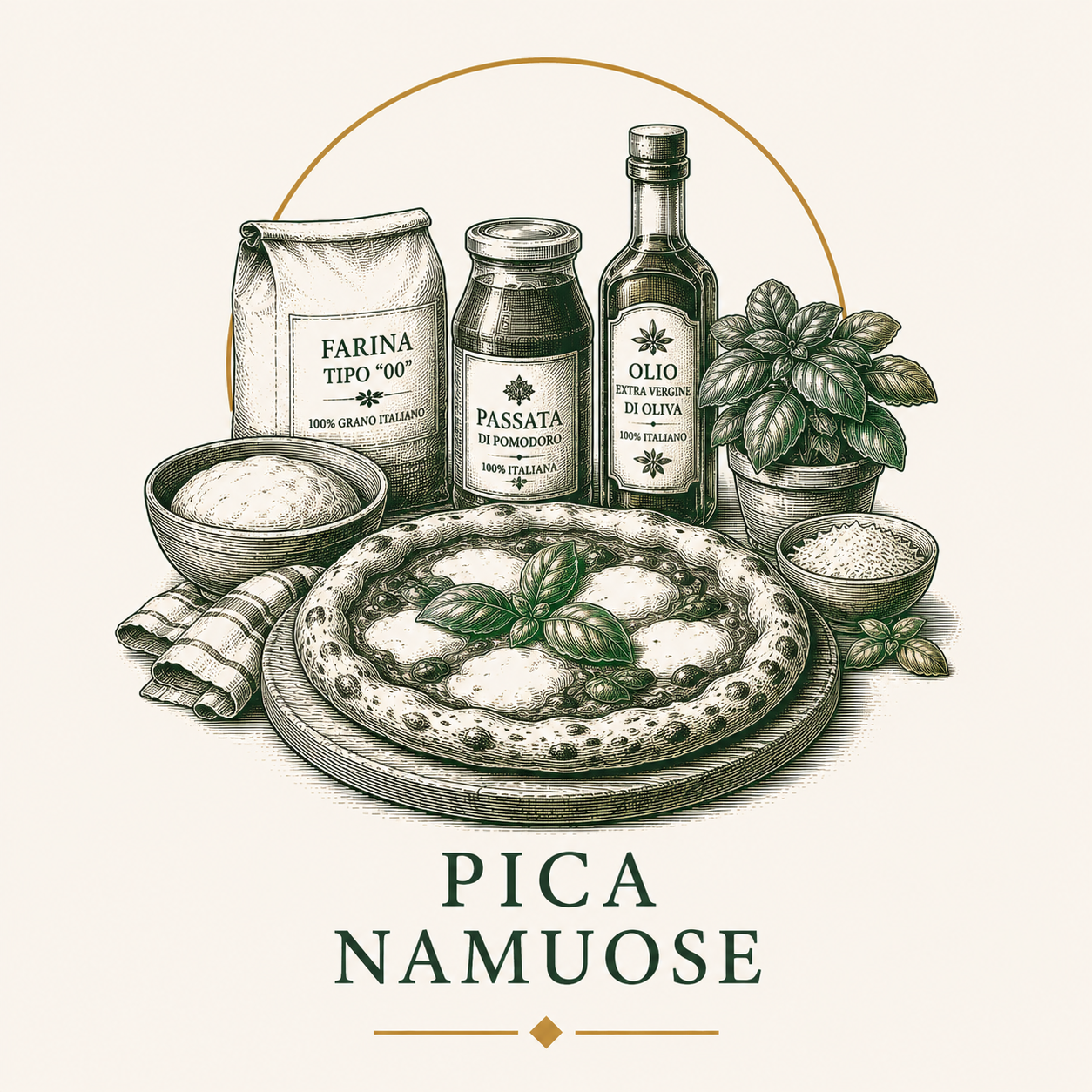 Pica namuose