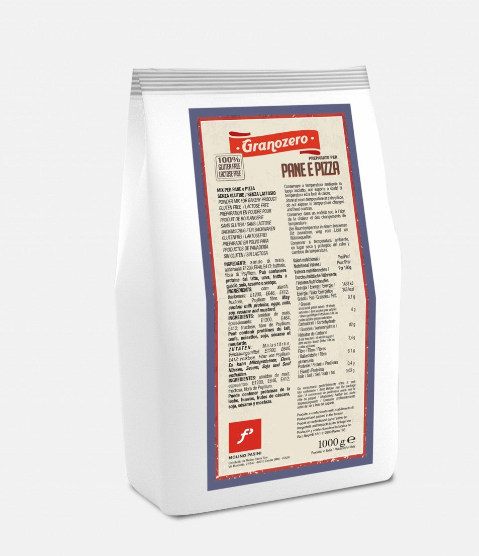 Mišinys duonai ir pica - be glitimo ir laktozės, 1kg