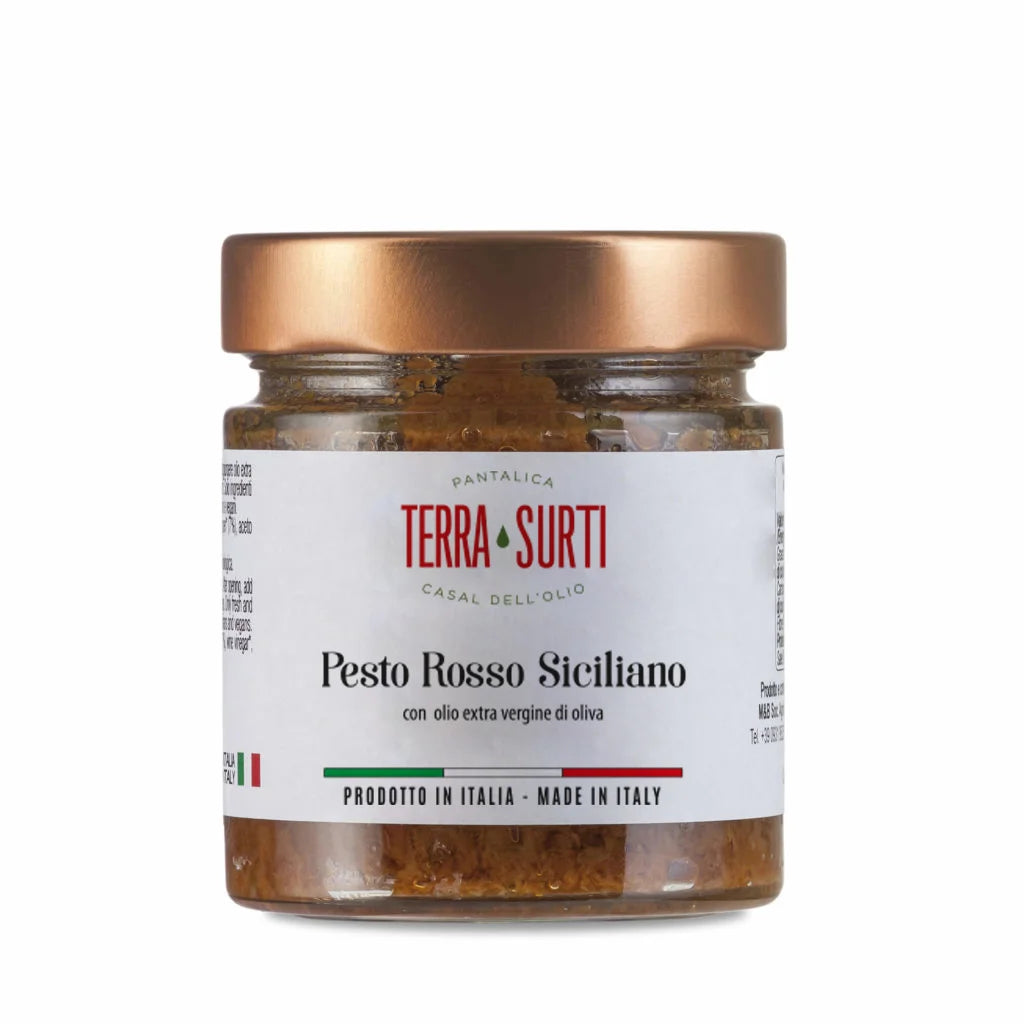 Sicilietiškas raudonasis pesto, 190g