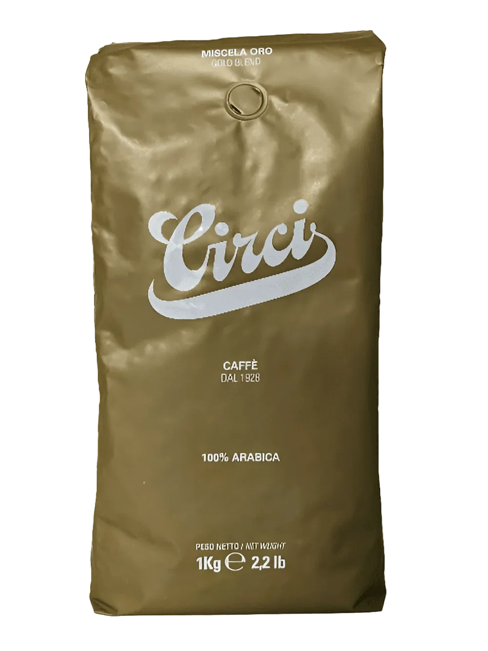 CIRCI Miscela Oro – 100 % Arabica kavos pupelės, 1 kg