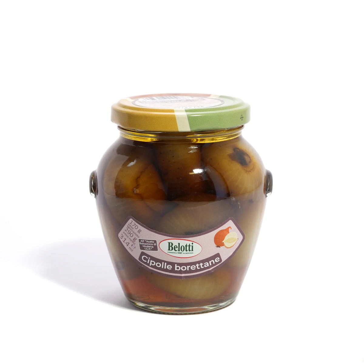 Marinuoti svogūnėliai "borettane" (Modenos balzaminiame acte IGP), 314ml