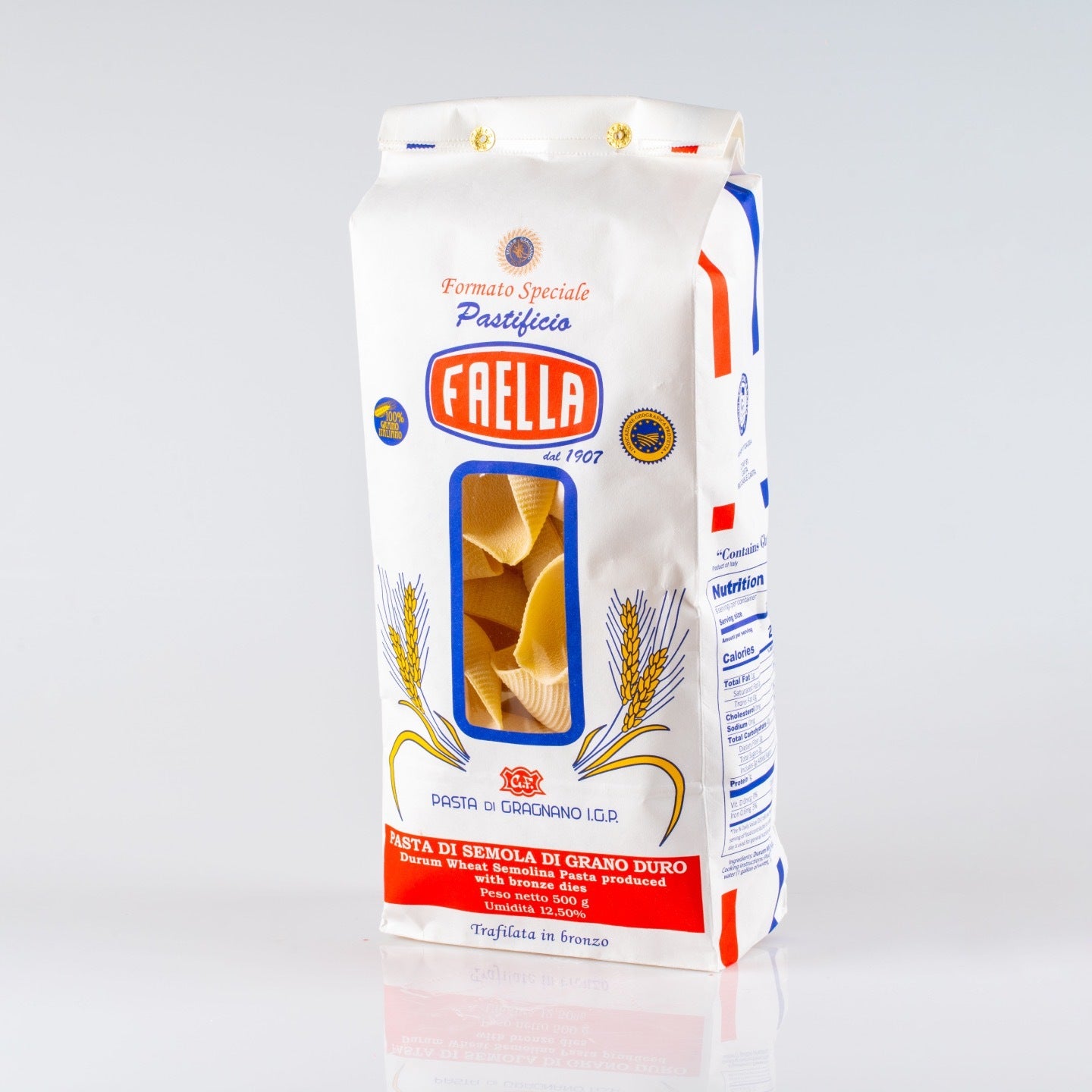 Faella Conchiglioni – Pasta di Gragnano I.G.P., 500 g