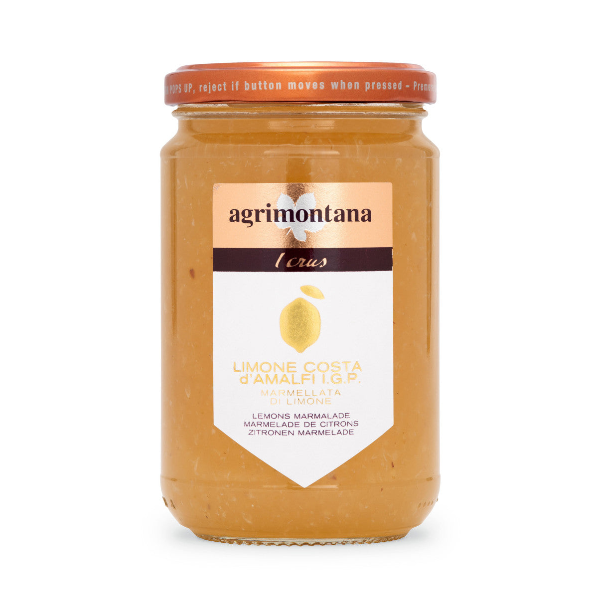 Amalfi pakrantės IGP citrinų marmeladas, 340g