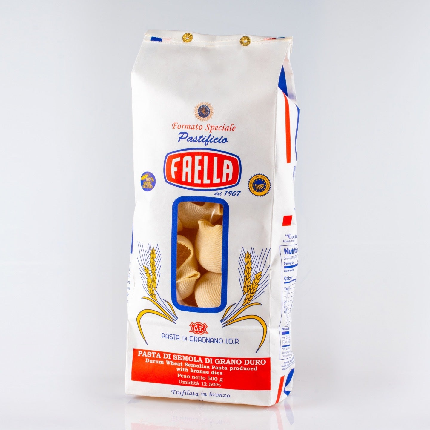 Faella Lumaconi – Pasta di Gragnano I.G.P., 500 g