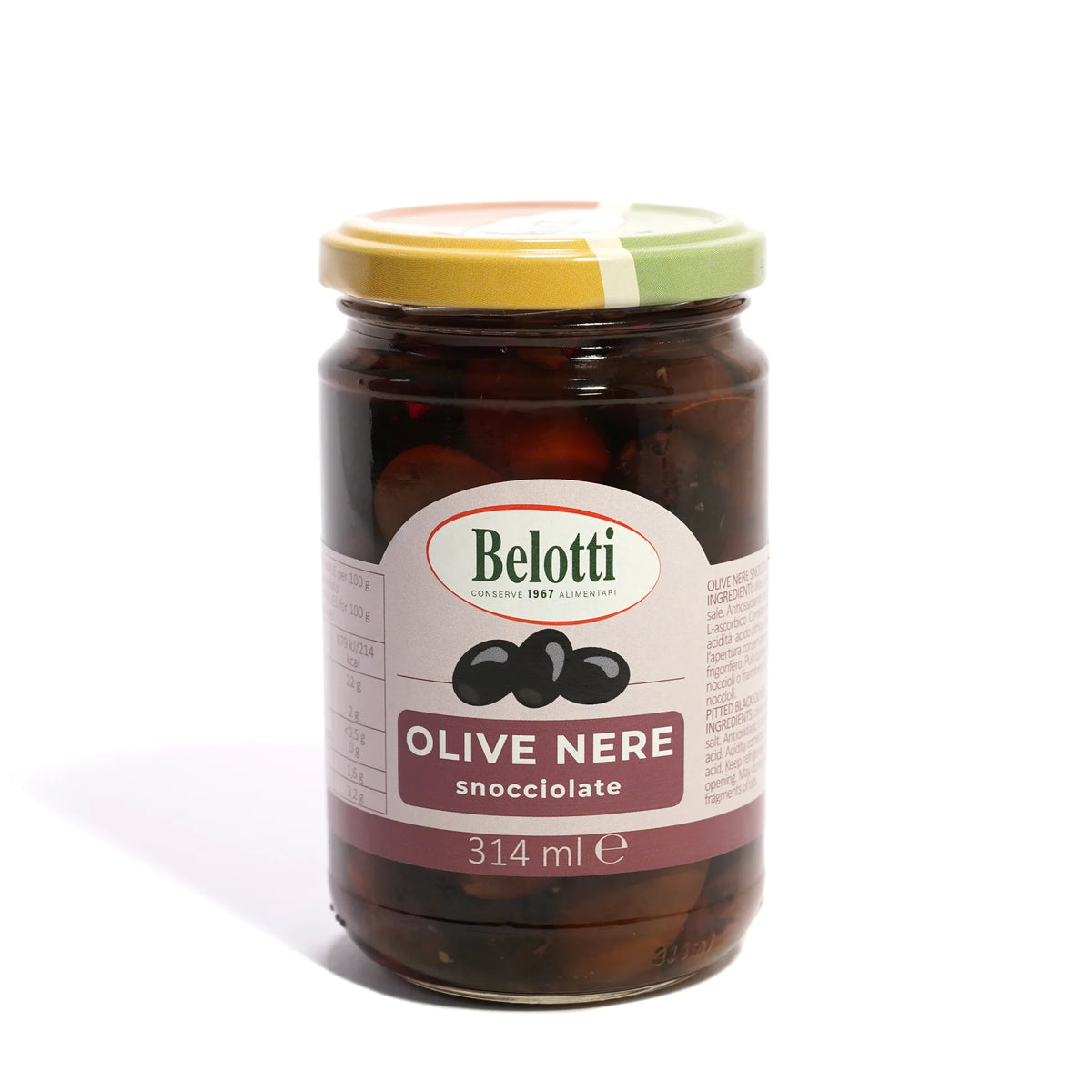 Juodosios alyvuogės (be kauliukų), 314ml