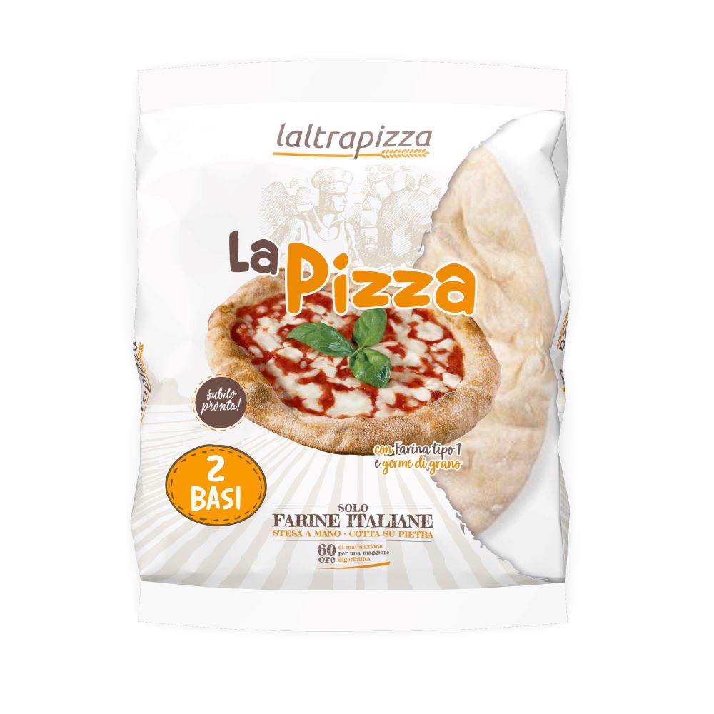 Rankų darbo picos pagrindas (2vnt, 500g)