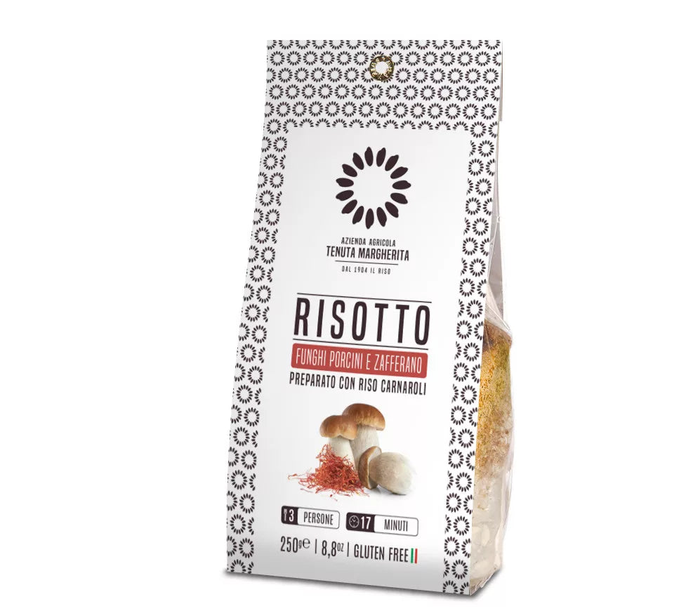 Risotto su baravykais ir šafranu