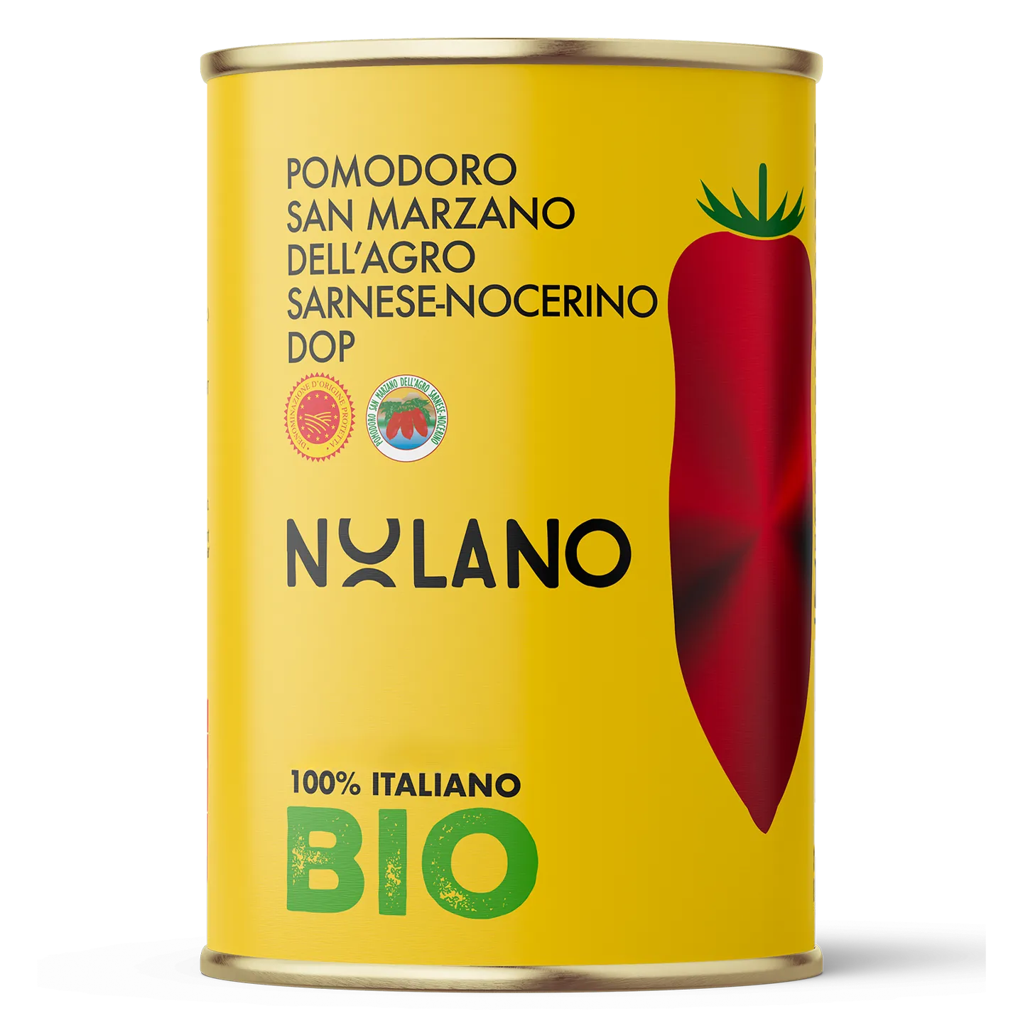 San Marzano DOP, lupti konservuoti pomidorai savo sultyse, BIO, 400g