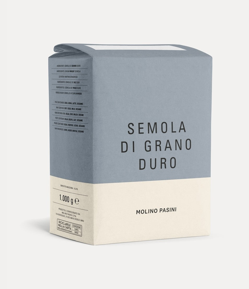 Kietųjų kviečių miltai Semola di grano duro, 1kg