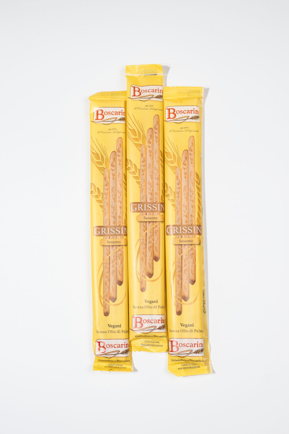 Duonos lazdelės Grissini, su sezamu 360g
