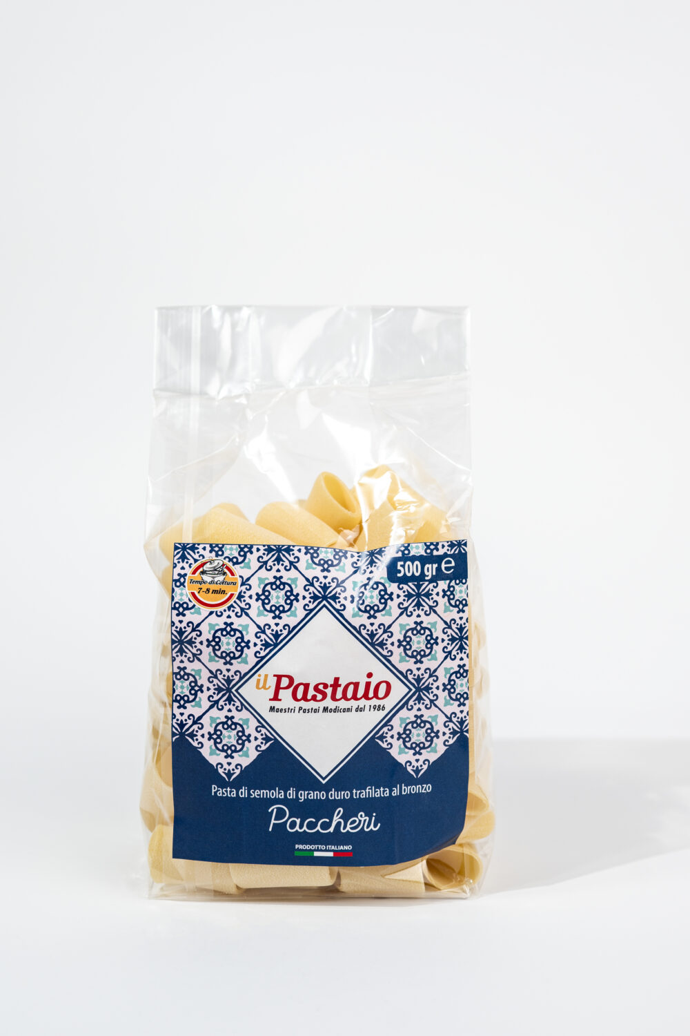Pasta il Pastaio Paccheri, 500g.